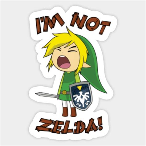 Link Legend Of Zelda Legend Of Zelda Sticker Teepublic
