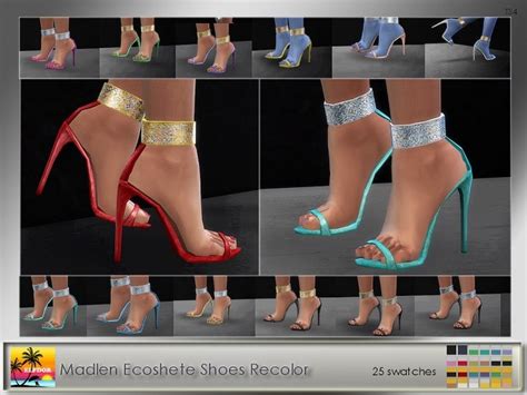 Madlen Ecoshete Shoes Recolor At Elfdor Sims Sims 4 Updates
