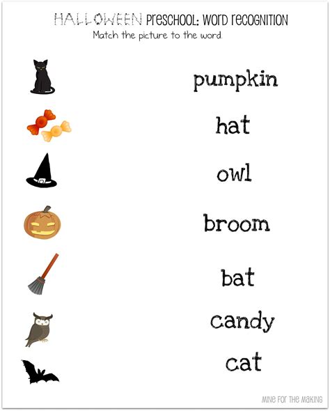 Free Printable Preschool Halloween Worksheets Free Templates Printable