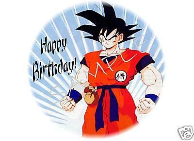 It brought colors into the childhood of thousands of kids and is doing the same today with its sequels. Edible Cake Image - DragonBall Z - Birthday - Cir | eBay