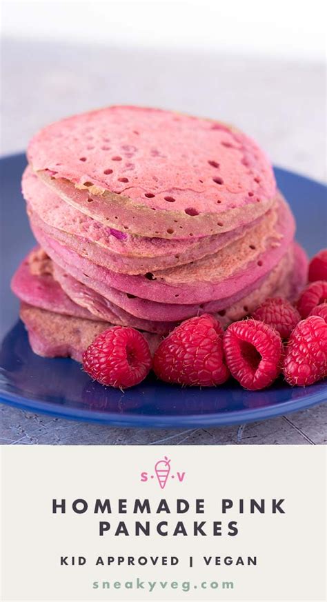 Delicious And Healthy Homemade Pink Pancakes That Are Perfect To Make