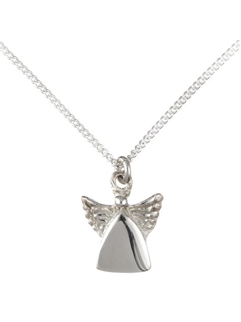 John Lewis And Partners Childrens Sterling Silver Guardian Angel