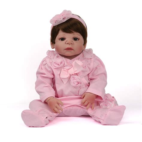 Npkdoll 55 Cm Baby Dolls Realistic Bebes Reborn Silicone Girls Toys