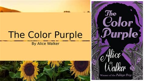 The Color Purple Teaching Resources