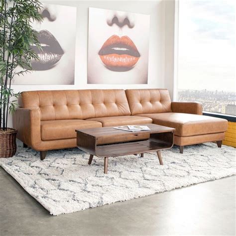 15 Best Ideas Alani Mid Century Modern Sectional Sofas With Chaise