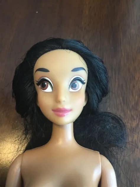 Disney Store Aladdin Princess Jasmine Doll Nude Ooak Upcycle