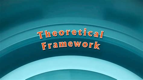 Theoretical Framework - YouTube