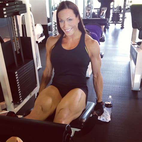Lisa Sanders Muscular Women Bodybuilding Fitness
