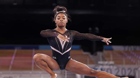 Sports Simone Biles New Vault Move Looks Insane In Slow Motion 945 The Buzz The Rod Ryan Show