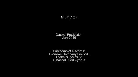 Mr Pipem 3rd Part