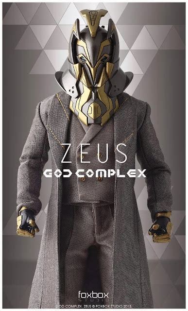 Toyhaven Pre Order Foxbox Studio 16th Scale God Complex Zeus 12 Inch