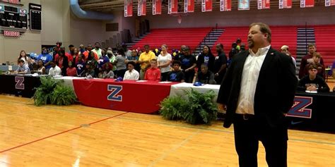 Zachary High Holds Signing Ceremony For 14 Student Athletes