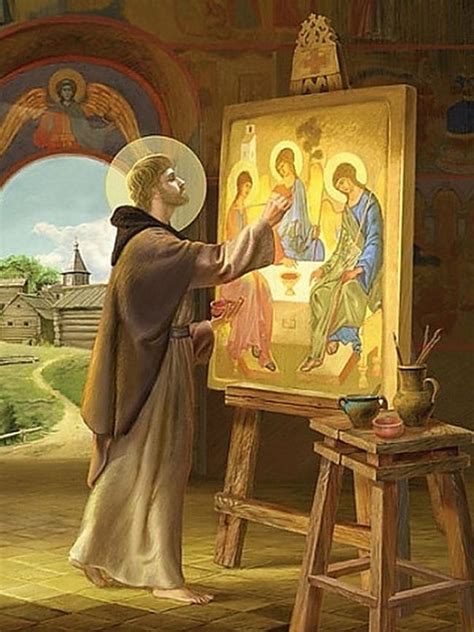 Has been added to your cart. Incredible icon painter Rublev Andrei - Russian Personalities