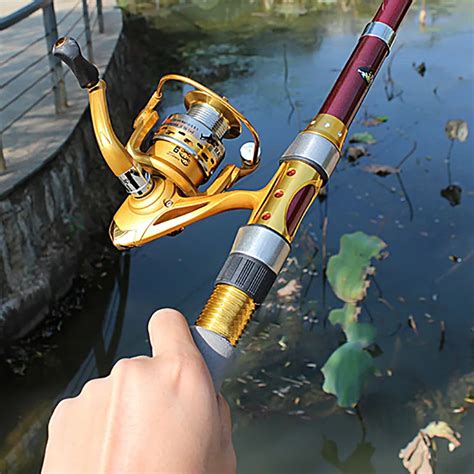 18 30m Carbon Fiber Telescopic Fishing Rod Portable Spinning Fishing