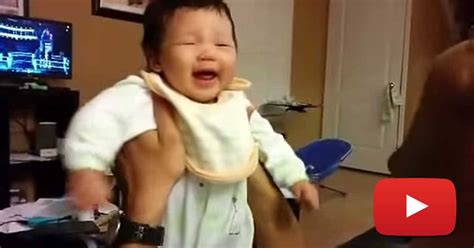 Babys First Laugh With Dad I Laughed So Hard I Had Tears Coming Down