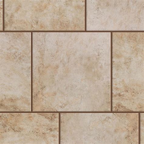 Style Selections Mesa Beige 18 In X 18 In Glazed Porcelain Stone Look