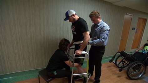 Paralyzed Man Able To Take Steps With Electrode Stimulation