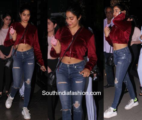 Jhanvi Kapoor S Casual Look Is Perfect For Summer Outings