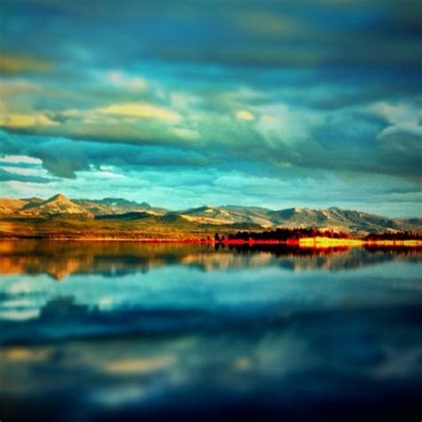 Discovery By Brian Venghous Evening View Of Yellowstone Lake