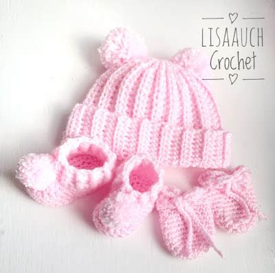 How To Crochet An Easy Baby Hat Free Pattern And Tutorial Ideal For