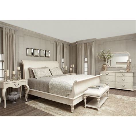 If you are in toronto or the gta, get in touch with carrocel furniture store. Reine French Country Antique White Queen Sleigh Bed ...