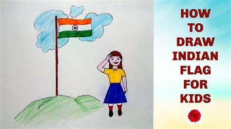 How to draw Indian flag for kids, republic day for kids ... I hope the article is useful to you in giving some republic day drawing ideas.