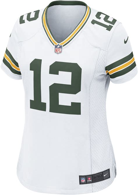 Download Nike Nfl Green Bay Packers Women S Football Away Game Aaron Rodgers Jersey Full