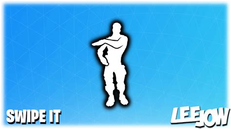 Fortnite Swipe It Emote Ost Youtube