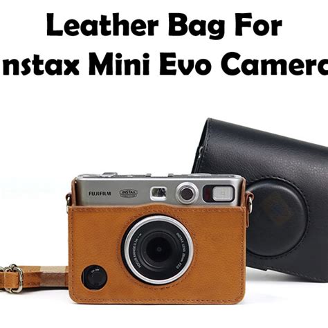 Leather Bag For Instax Mini Evo