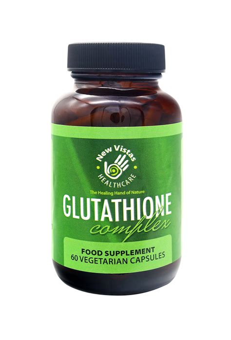 Glutathione Complex - 60 Capsules | Buy Online | New Vistas Healthcare | UK and Ireland