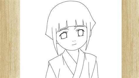 How To Draw Hinata Hyuga From Naruto Como Desenhar A Hinata Pequena