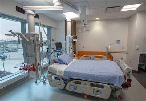 A Digital Intensive Care Unit Room At Cortellucci Vaughan Hospital