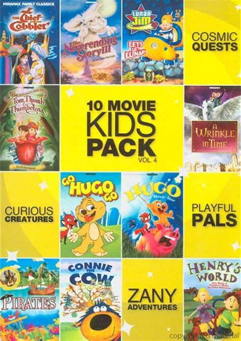 10 Features Kids Movie Pack Vol 4 Dvd Dvd Empire