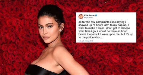 Kylie Jenner Responds To Comments Saying She Was Late To Kylie