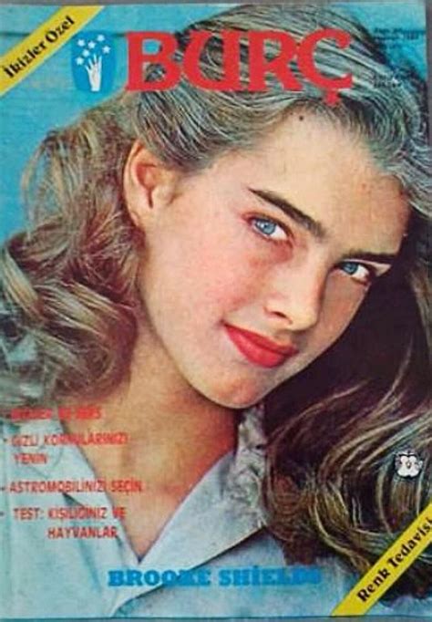 Brooke Shields Covers Bur Turkey Photo By Herb Ritts Fall