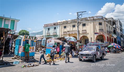 Street Life Port Au Prince Haiti Zigzagging With Bill And Paige