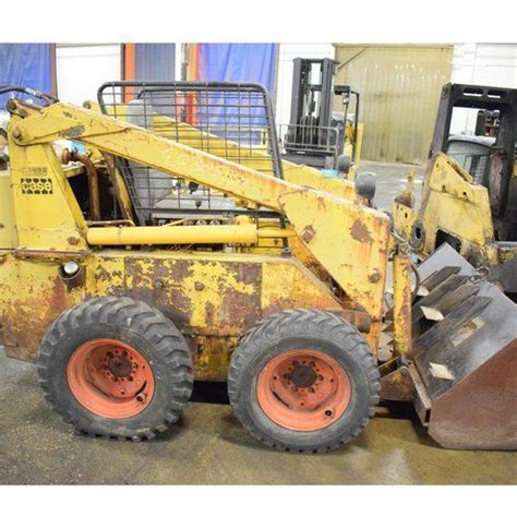 This Case 1737 Skid Steer Loader Is Now Being Salvaged For Parts At Our