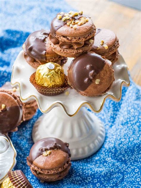 Ferrero Rocher Chocolate Macarons Video Tatyanas Everyday Food