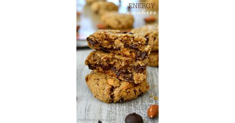 peanut butter chocolate energy cookies healthy chocolate peanut butter dessert recipes