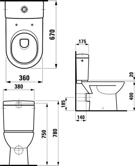 Laufen Pro Close Coupled Wc Suite Back To Wall Uk Bathrooms
