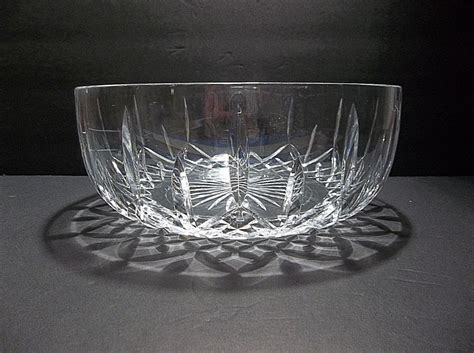 Waterford crystal lismore salad bowl 25cm. Waterford Crystal Lismore SALAD Bowl 10" | Waterford crystal