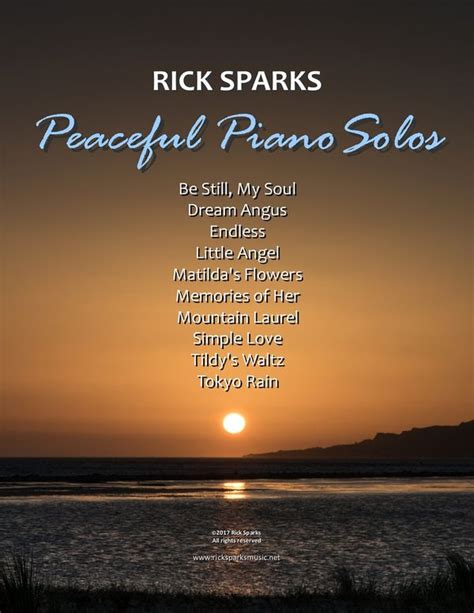 Rick Sparks Piano Sheet Music