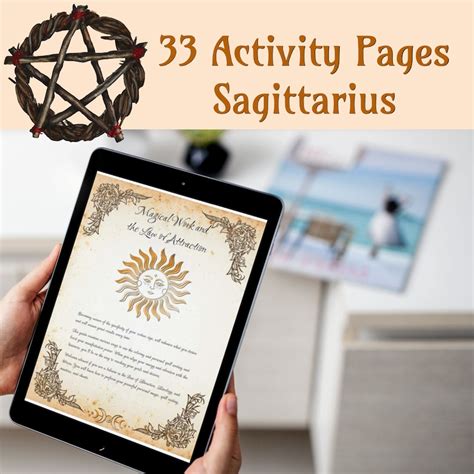 Sagittarius Astrological Sign Zodiac Cheat Sheets Celestial Etsy