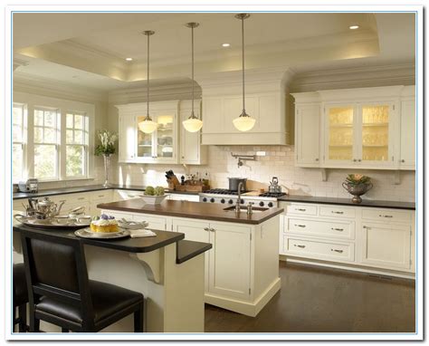 My other favorite white paint is swiss coffee by benjamin moore. Featuring White Cabinet Kitchen Ideas | Home and Cabinet Reviews