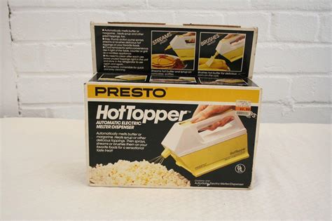 Presto Hot Topper Automatic Electric Butter Melter Dispenser Vintage