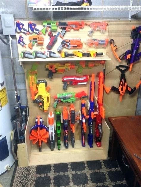 Total nerf gun wall project cost = under $50. Ideas For Nerf Gun Rack / There are 679 suppliers who sells nerf gun on. - Hueso Wallpaper