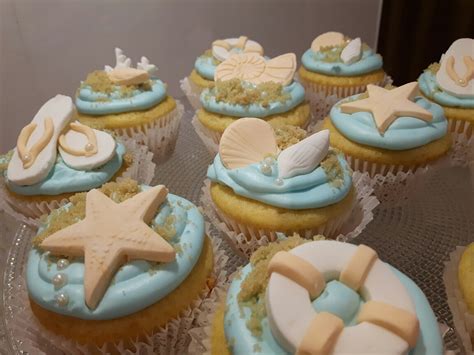 Dreams Factory Beach Themed Cupcakes
