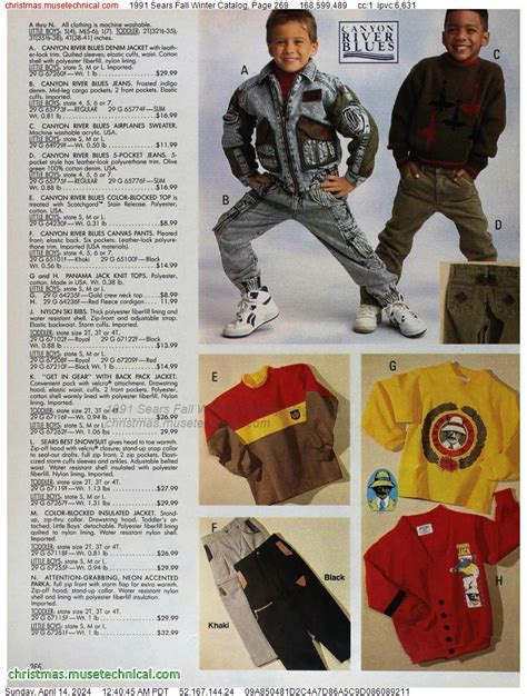 1991 Sears Fall Winter Catalog Page 269 Catalogs And Wishbooks