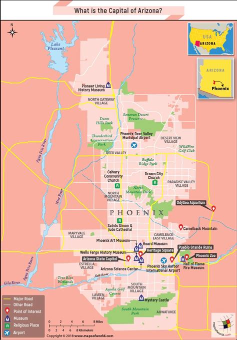 City Of Phoenix Map