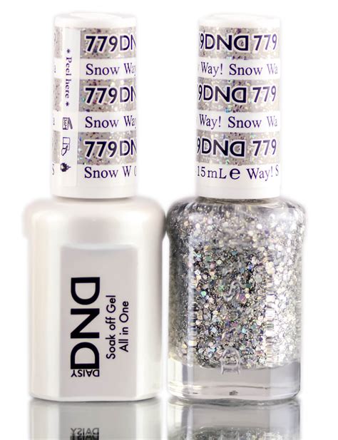 Daisy Dnd Gel Lacquer Duo Snow Way Pack Of With Sleek